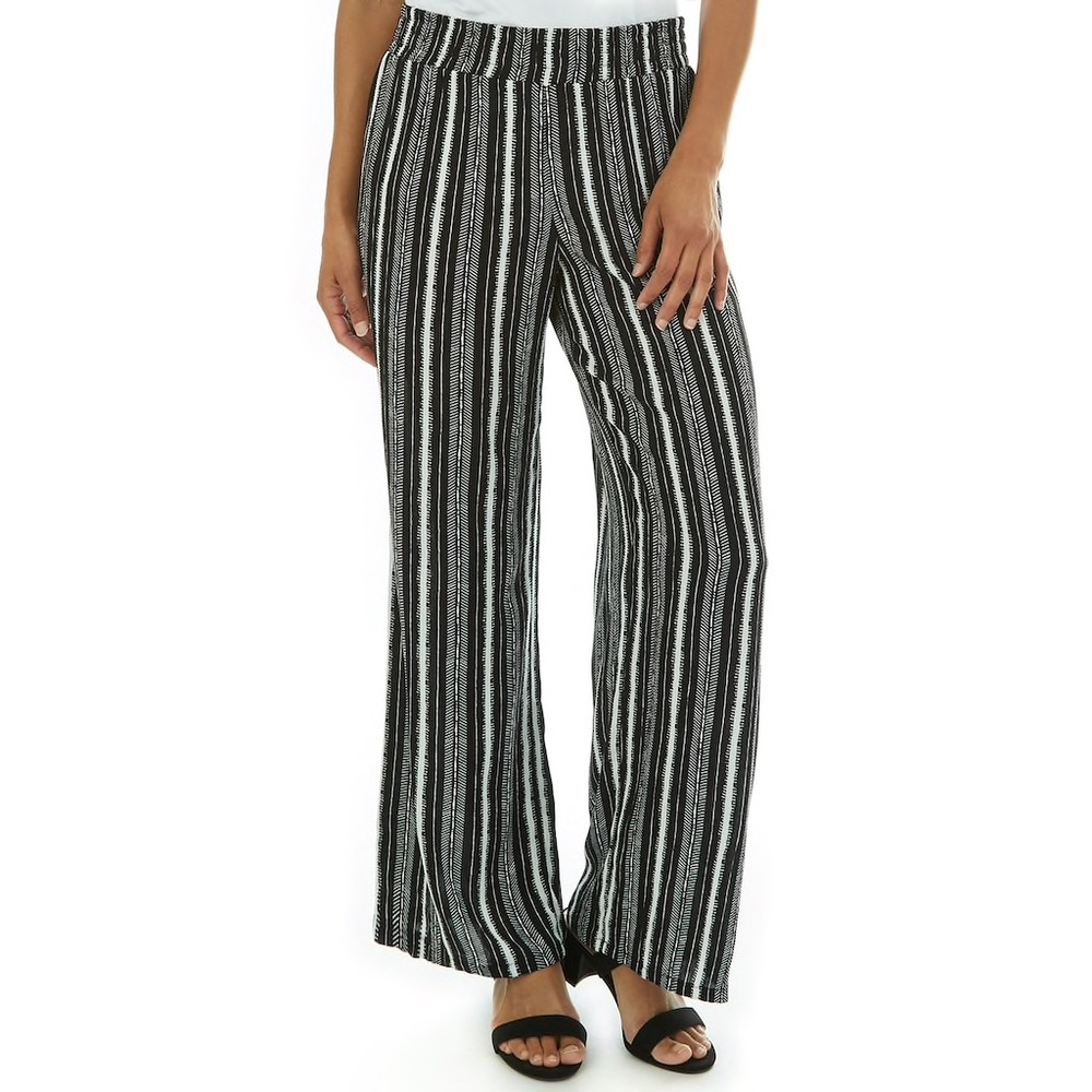 APT 9 Flowy Patterned Pants